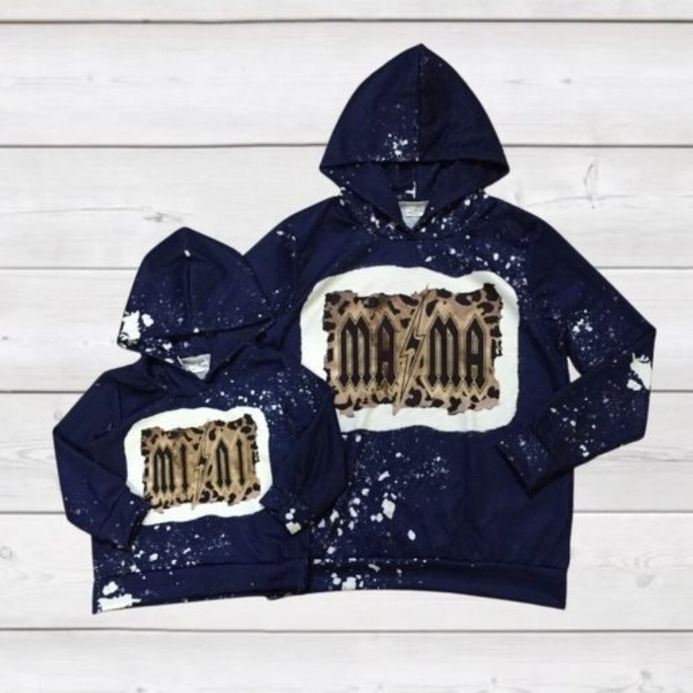 Matching Mama & Kid's Hoodies 18-24 Months